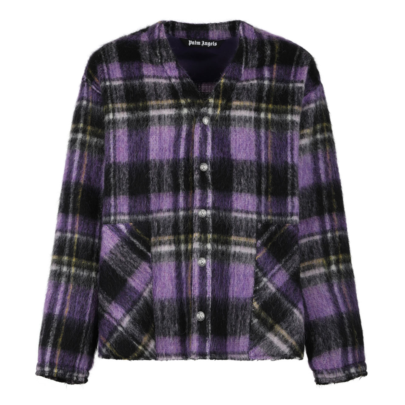 PLAID 체크 가디건